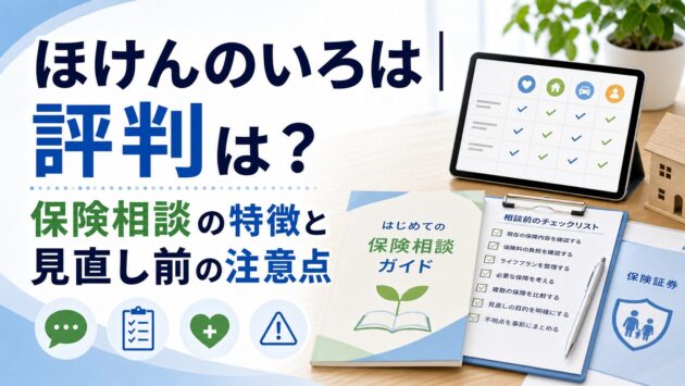 ほけんのいろは|評判は？保険相談の特徴と見直し前の注意点のアイキャッチ画像