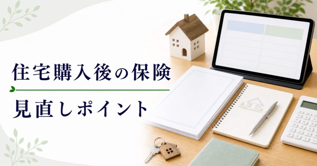 住宅購入 保険相談 比較の比較ポイント｜選び方と注意点のアイキャッチ画像