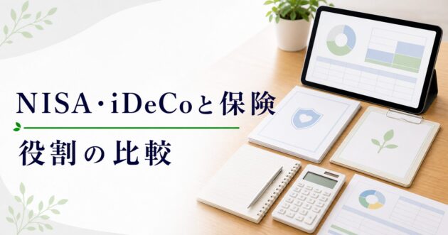 NISA iDeCo 保険 比較の比較ポイント｜選び方と注意点のアイキャッチ画像